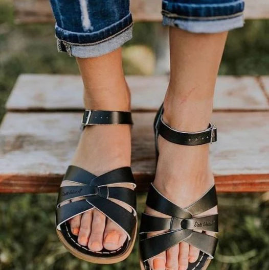 Salzwasser-Sandalen Classic Black