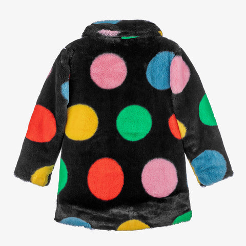 Multicolor Polka Dot Coat