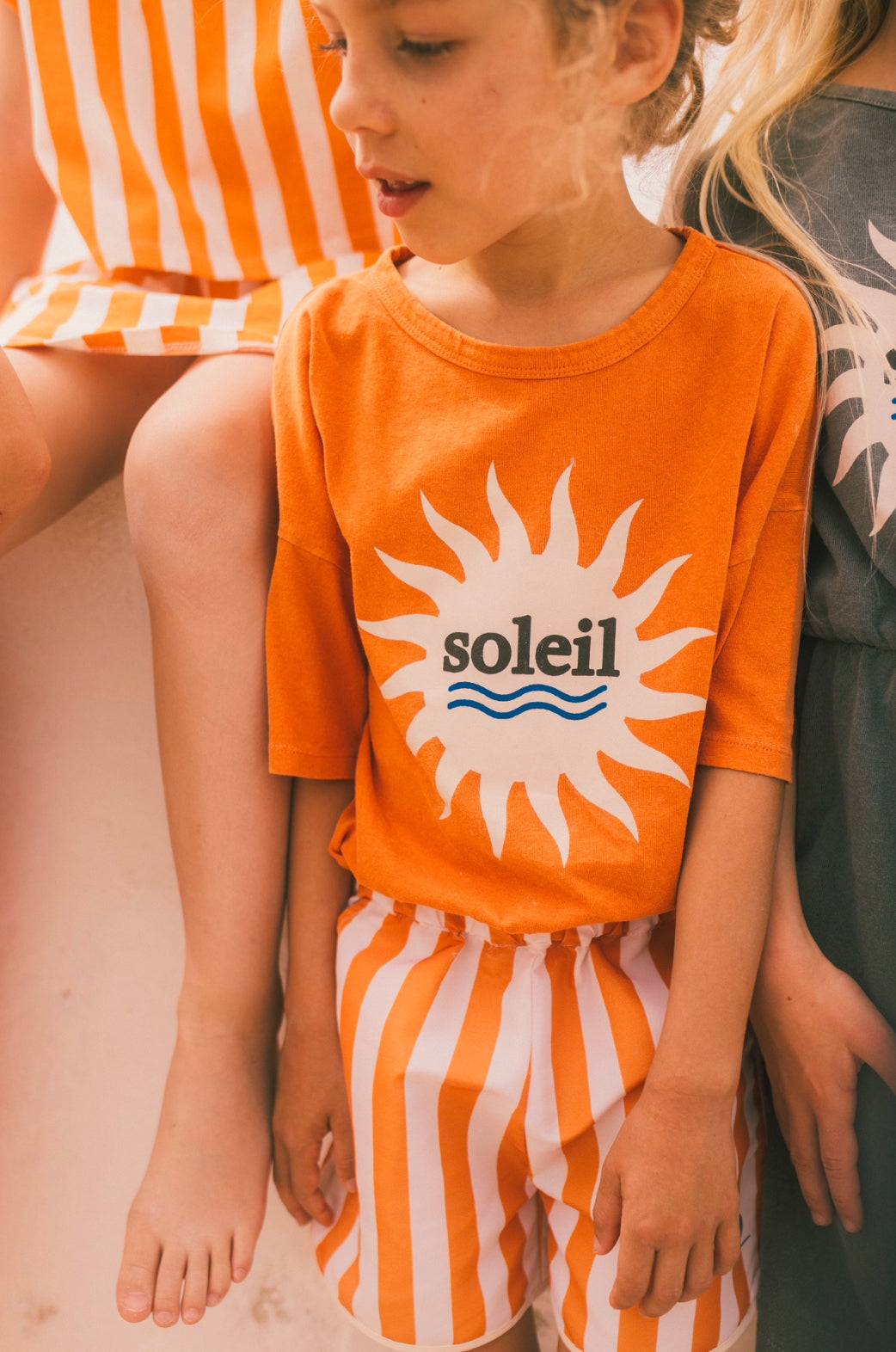 Dylan Orange Sonne T- Shirt