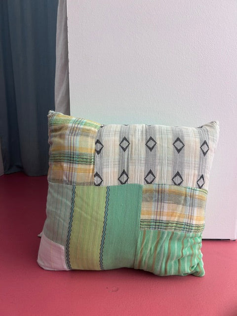 Ace & Jig Solid Green Pillow