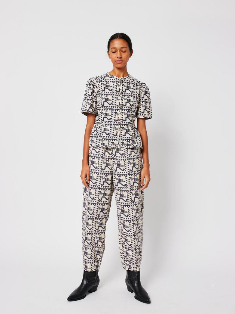 Mr.Pencil Pepleum Blouse
