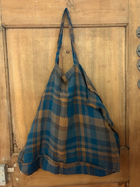 Linge Particulier Linen Bag Tartan