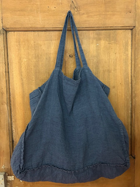 Linge Particulier Linen Bag Blue Jeans