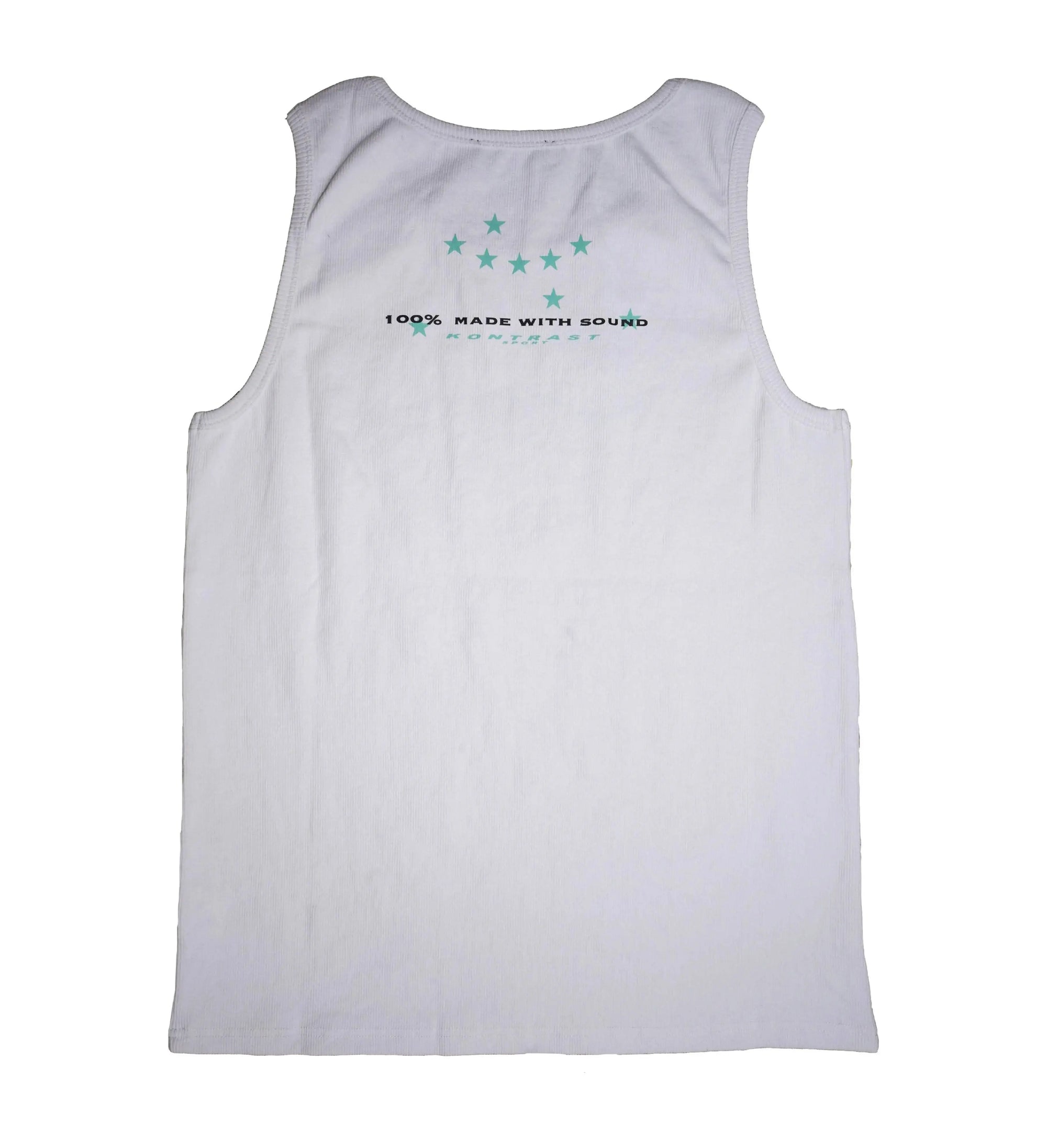 Kontrast Logo Tank Top White