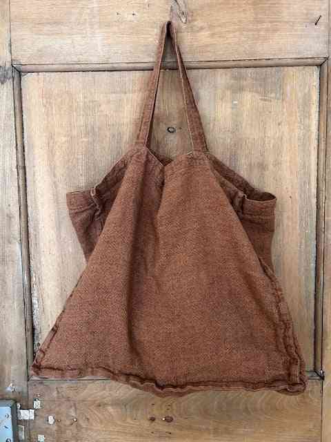 Linge Particulier Linen Bag Large Caramel