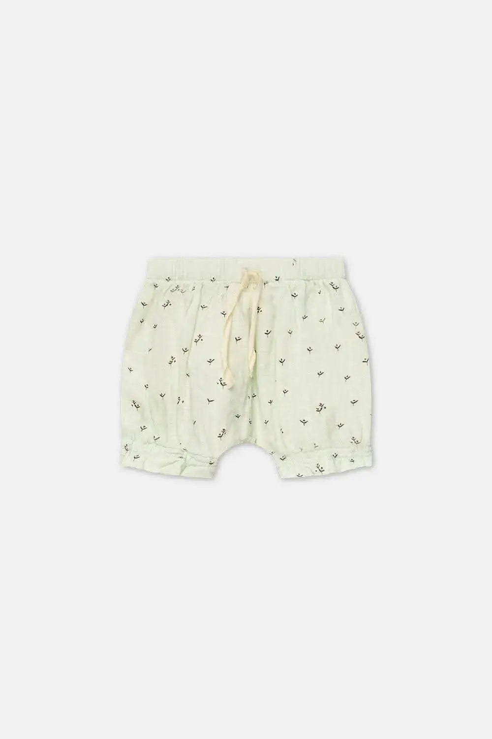 Musselin-Babyblüher mit Blumenmuster