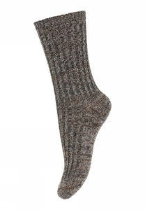 Noa Socks Dark Grey Melange