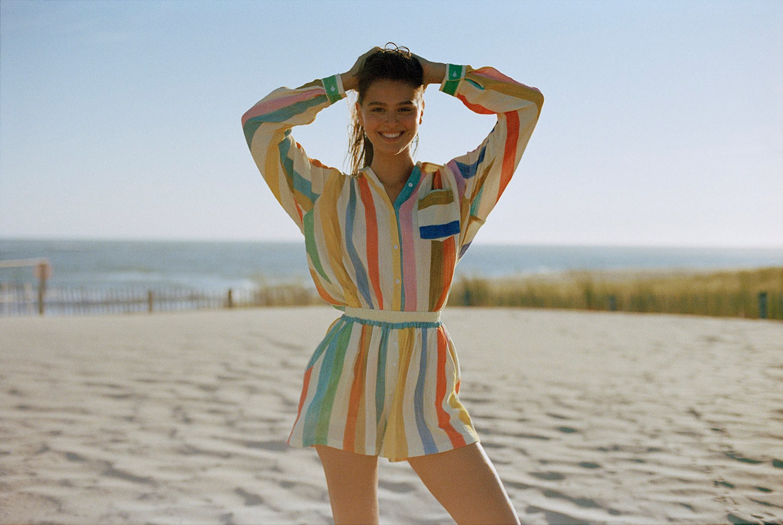 Paz Cotton Gauze Shorts