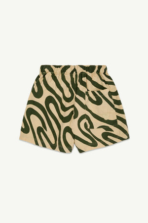 Woven Short Banana Printed Twill