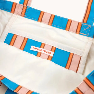 Stripes Bag pale ochre