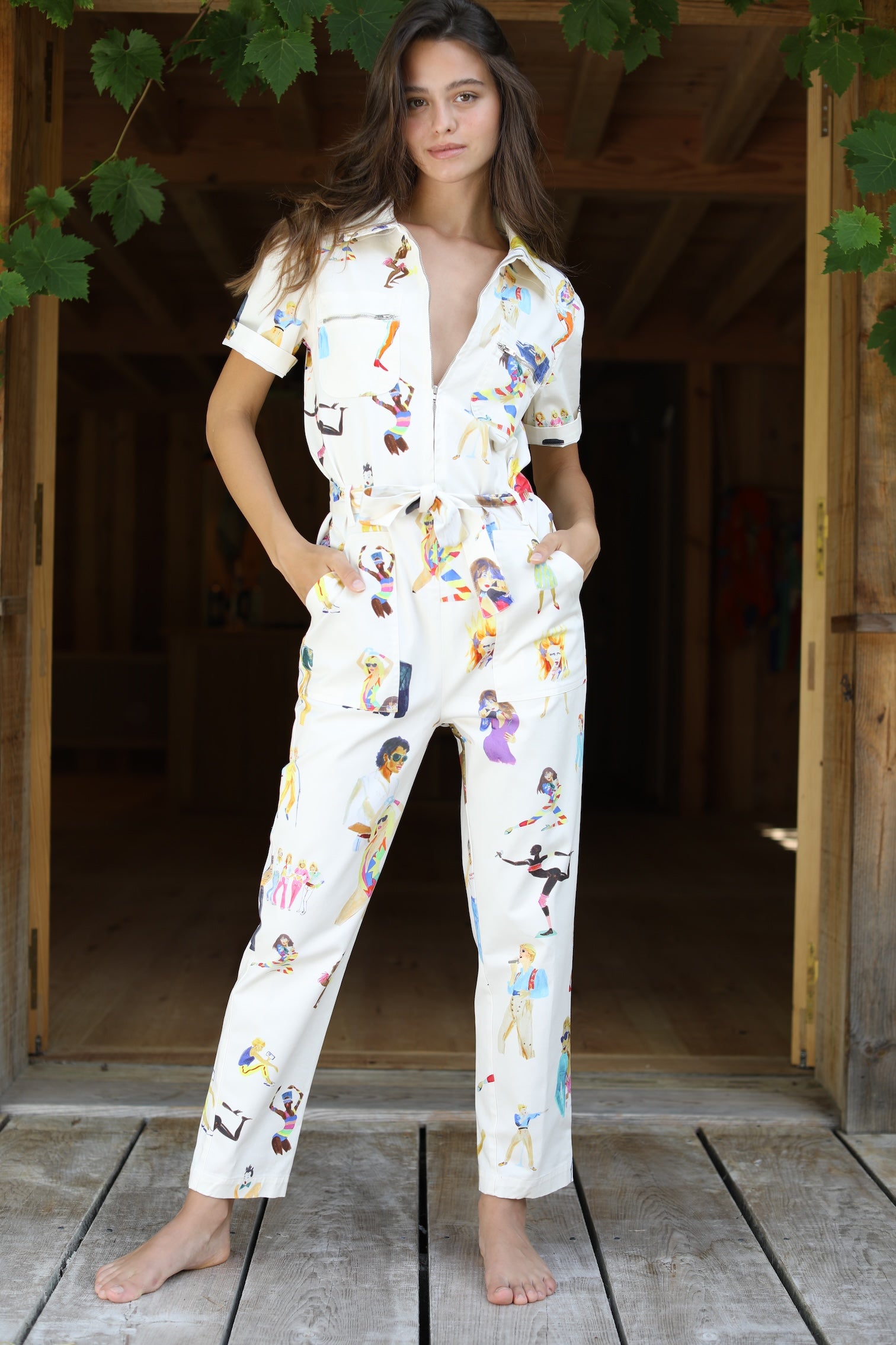 Regenbogen-Jumpsuit