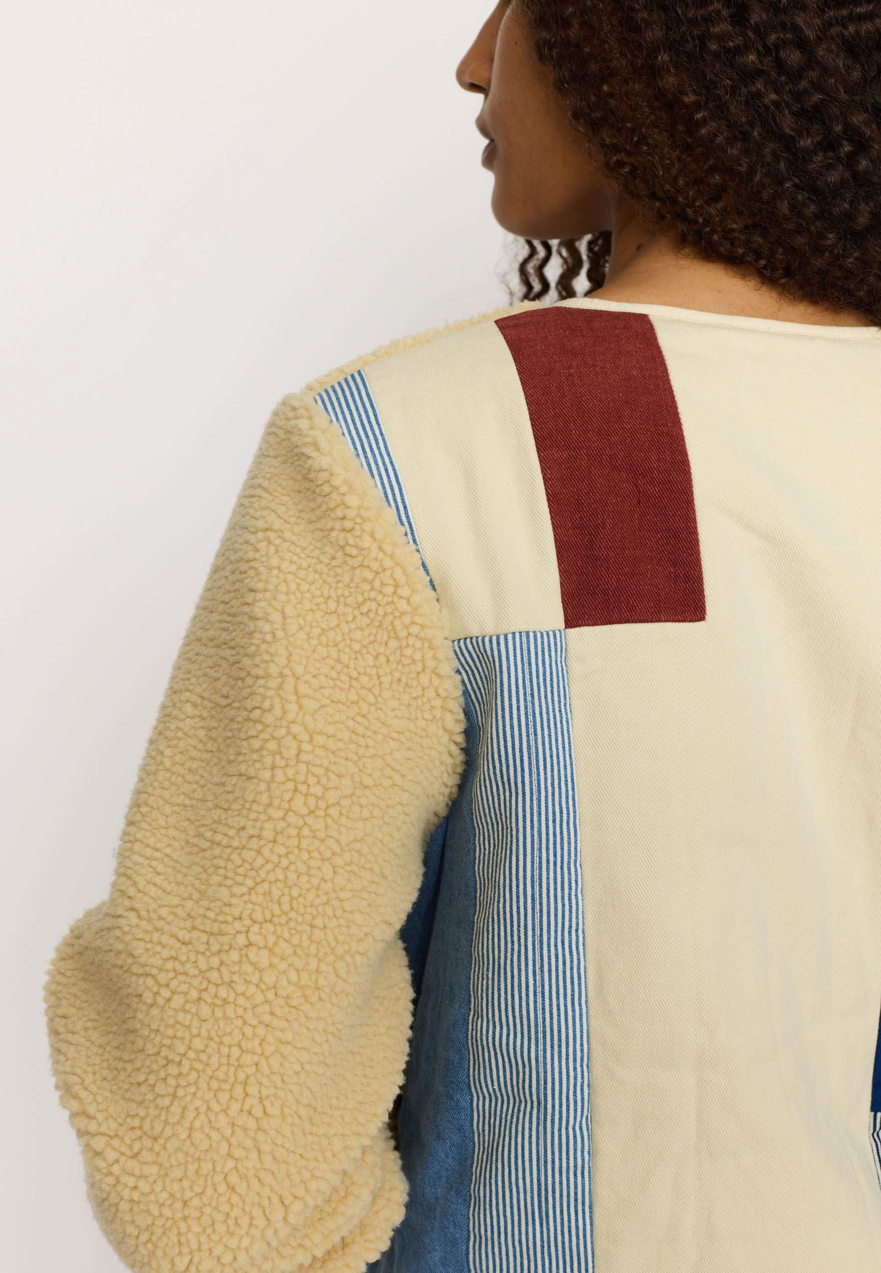 Teddy Block Jacket