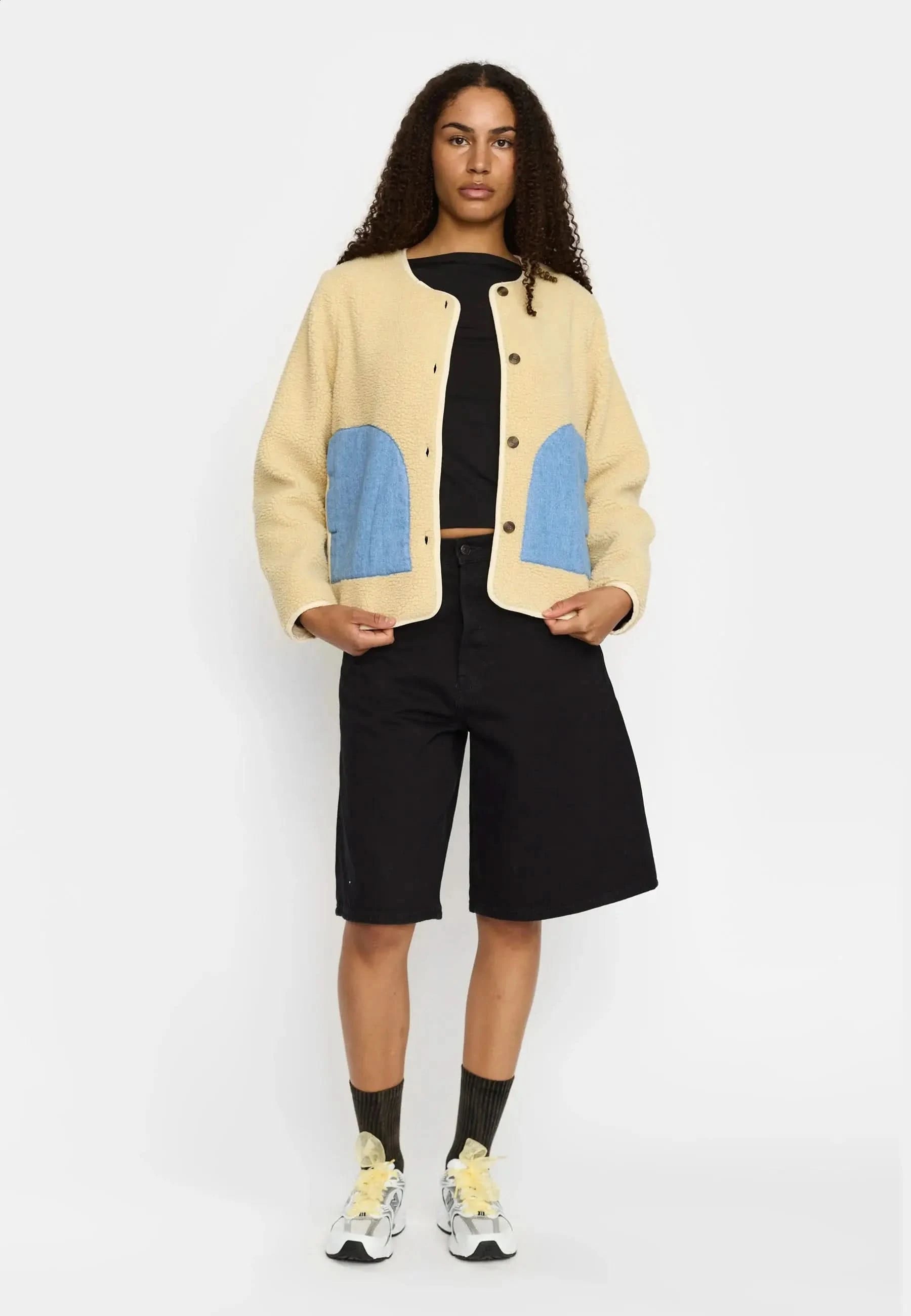 Teddy Block Jacket