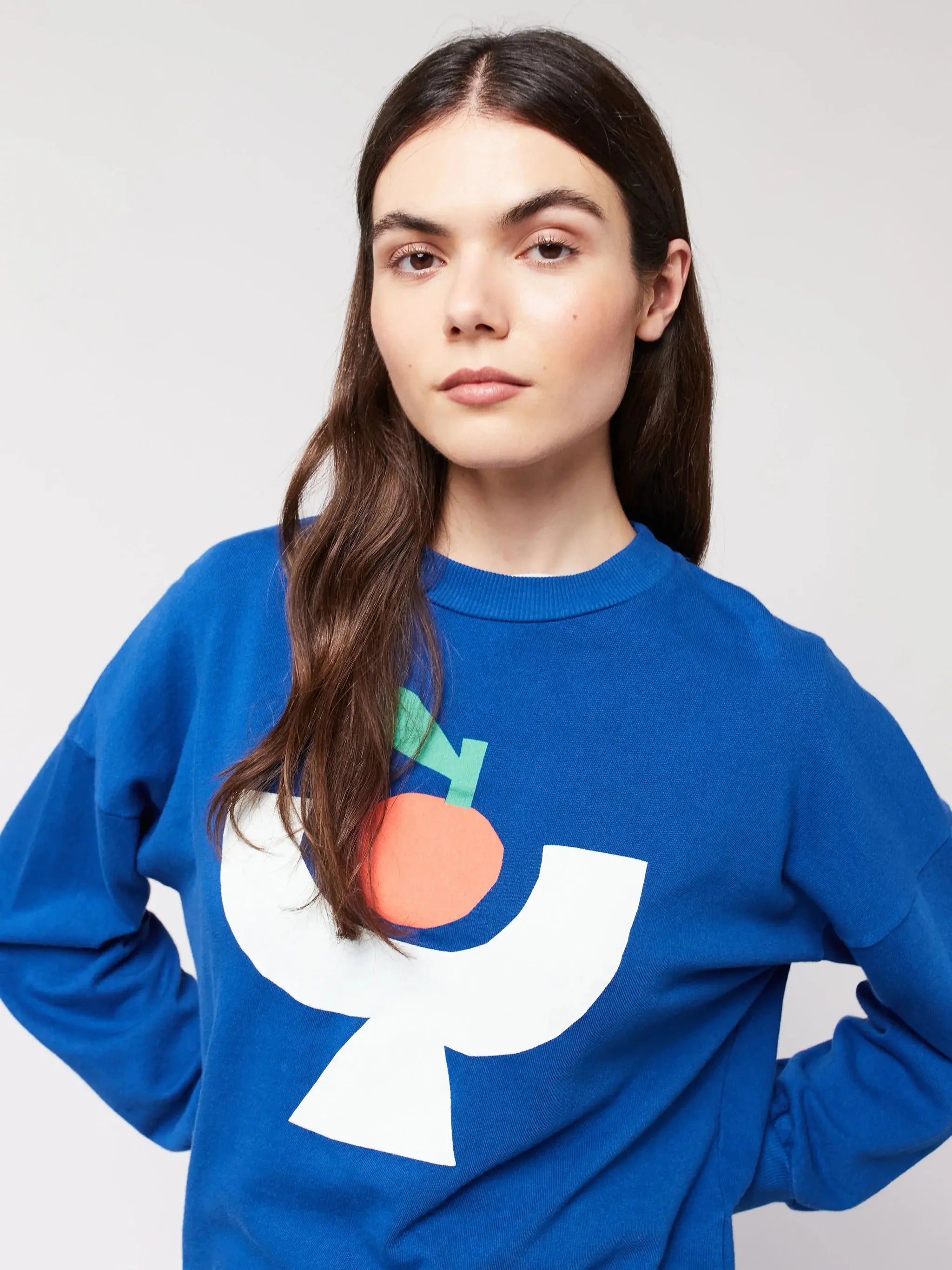 Tomato Plate Sweatshirt Woman