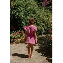 Veste De Bain Celeste Terry Super Pink