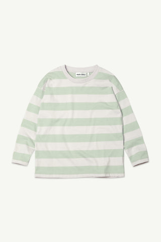 Long Sleeve Tee Orchid and Green Tint