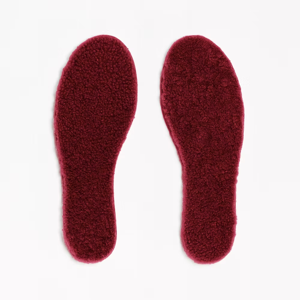 Einlegesohlen Schaffell Frau Rote Bete