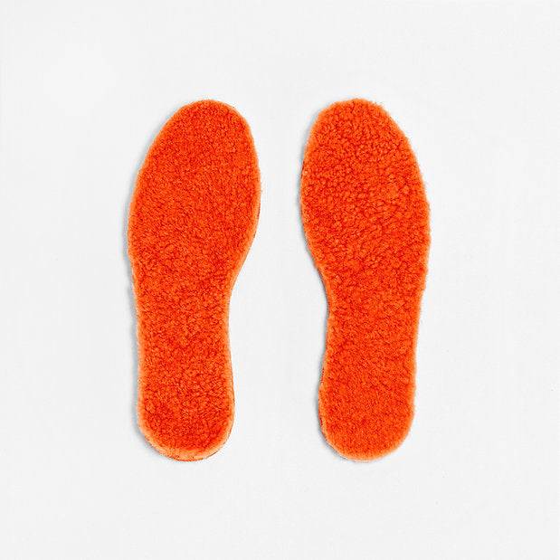 Einlegesohlen Lammfell Kinder Gelb