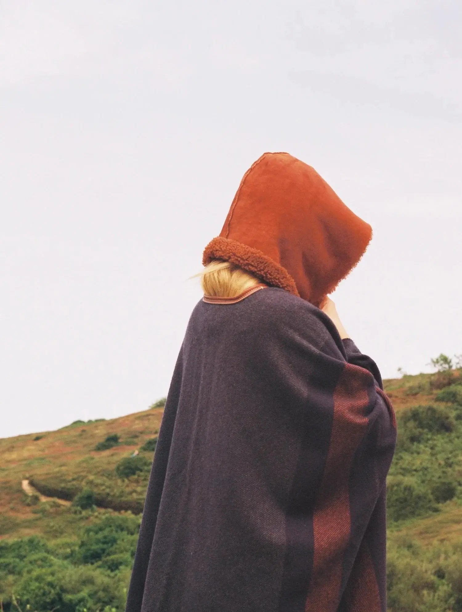 Handschuhe Teddy Schaffell Orange