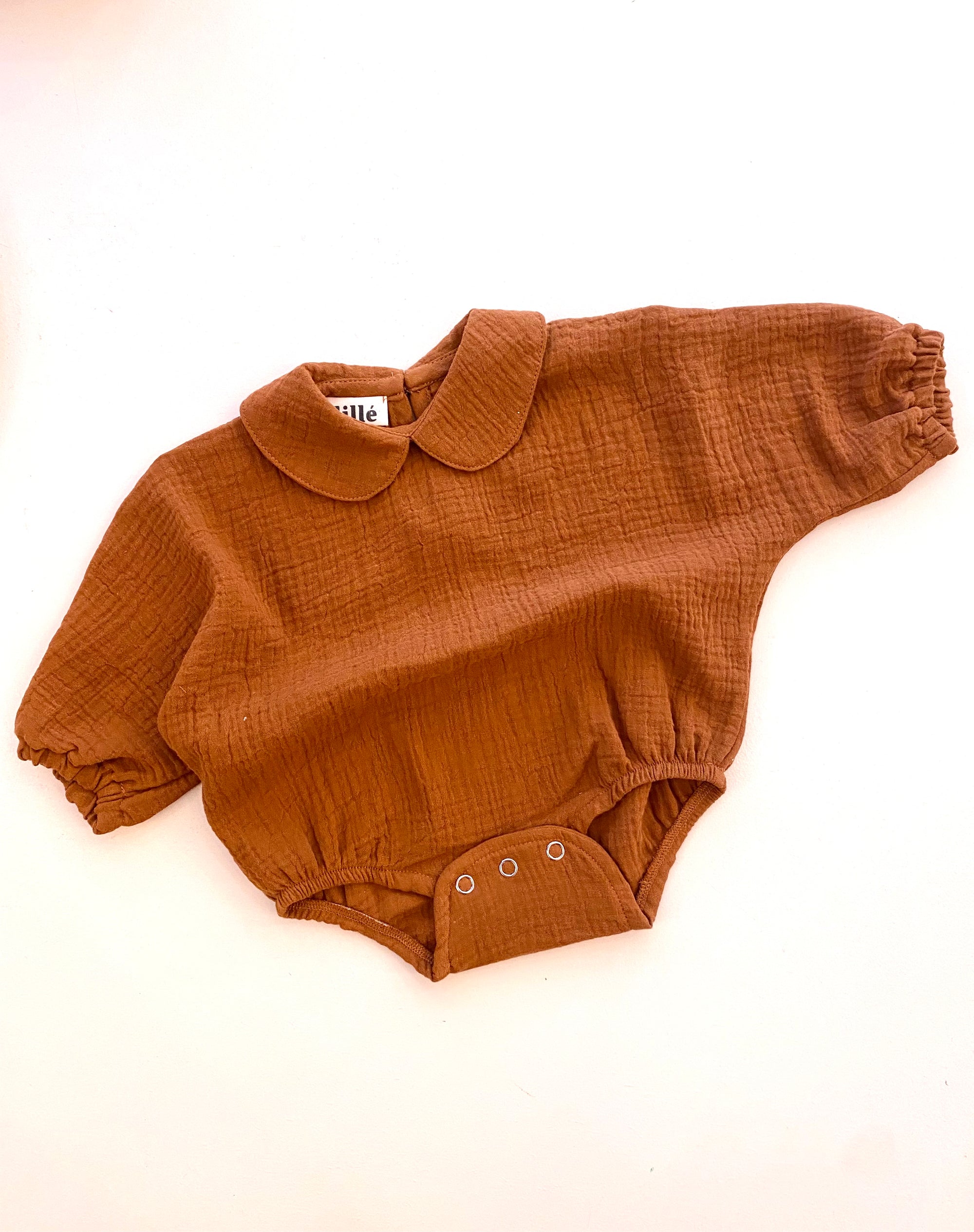 Body with Collar Roma Caramel Lillé | Zirkuss 