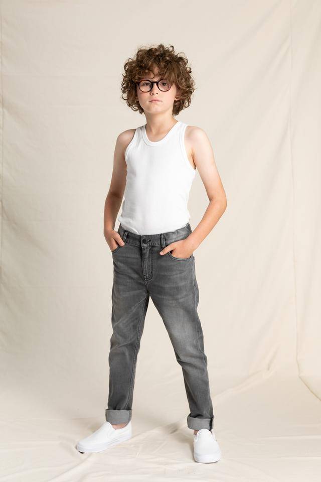 Finger in the Nose Jeans Ewan Denim Grey - Zirkuss