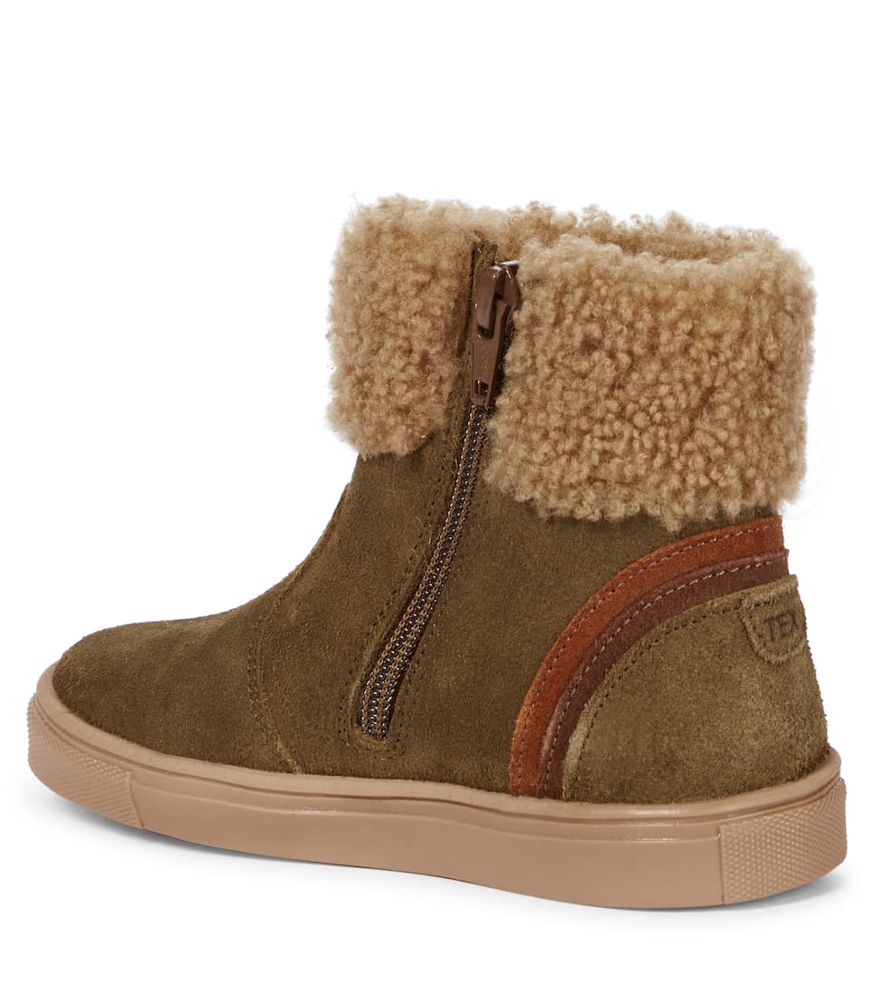 Chubby Shearling Winter Boot Sage - Zirkuss