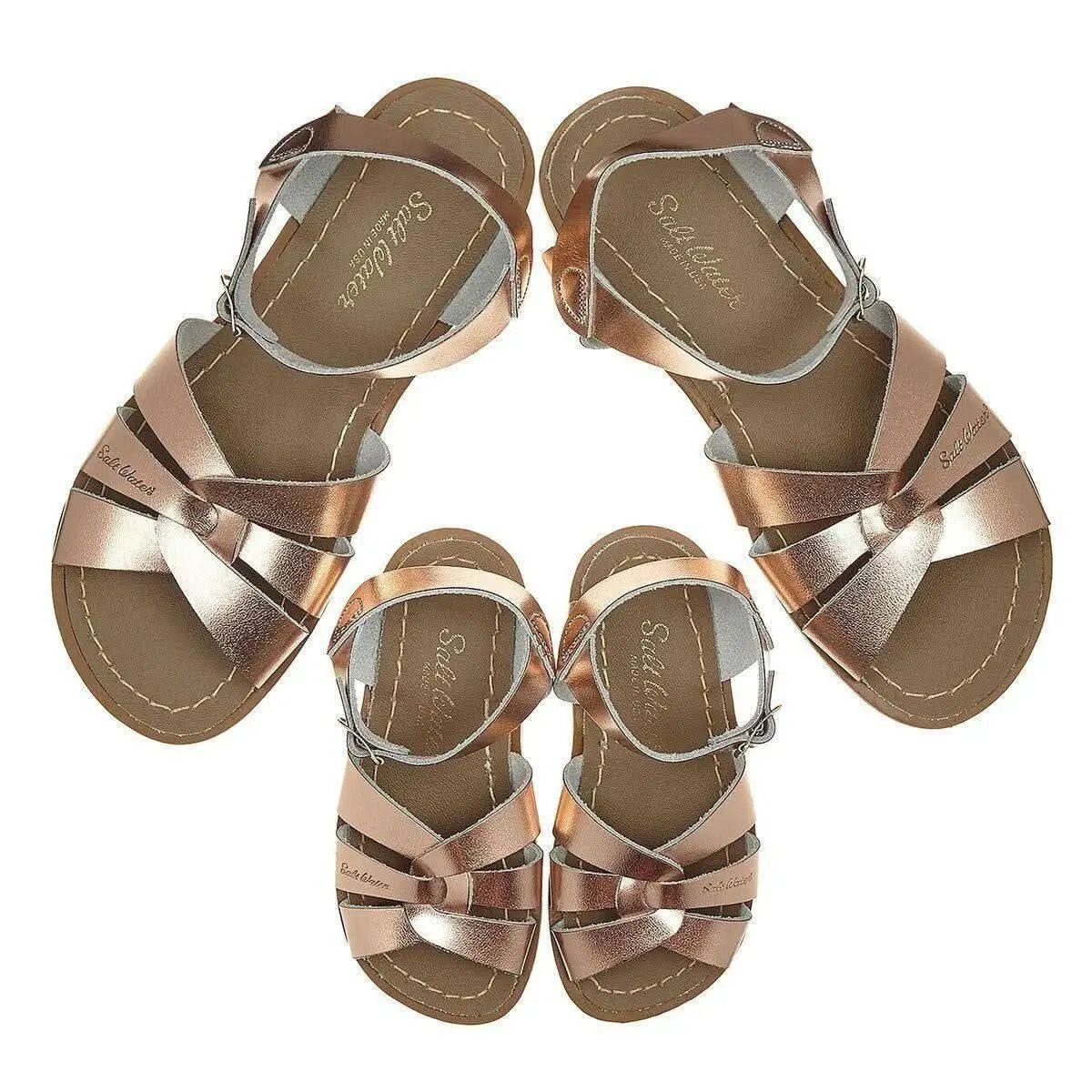 Salt-Water Sandals Original Rose Gold - Zirkuss