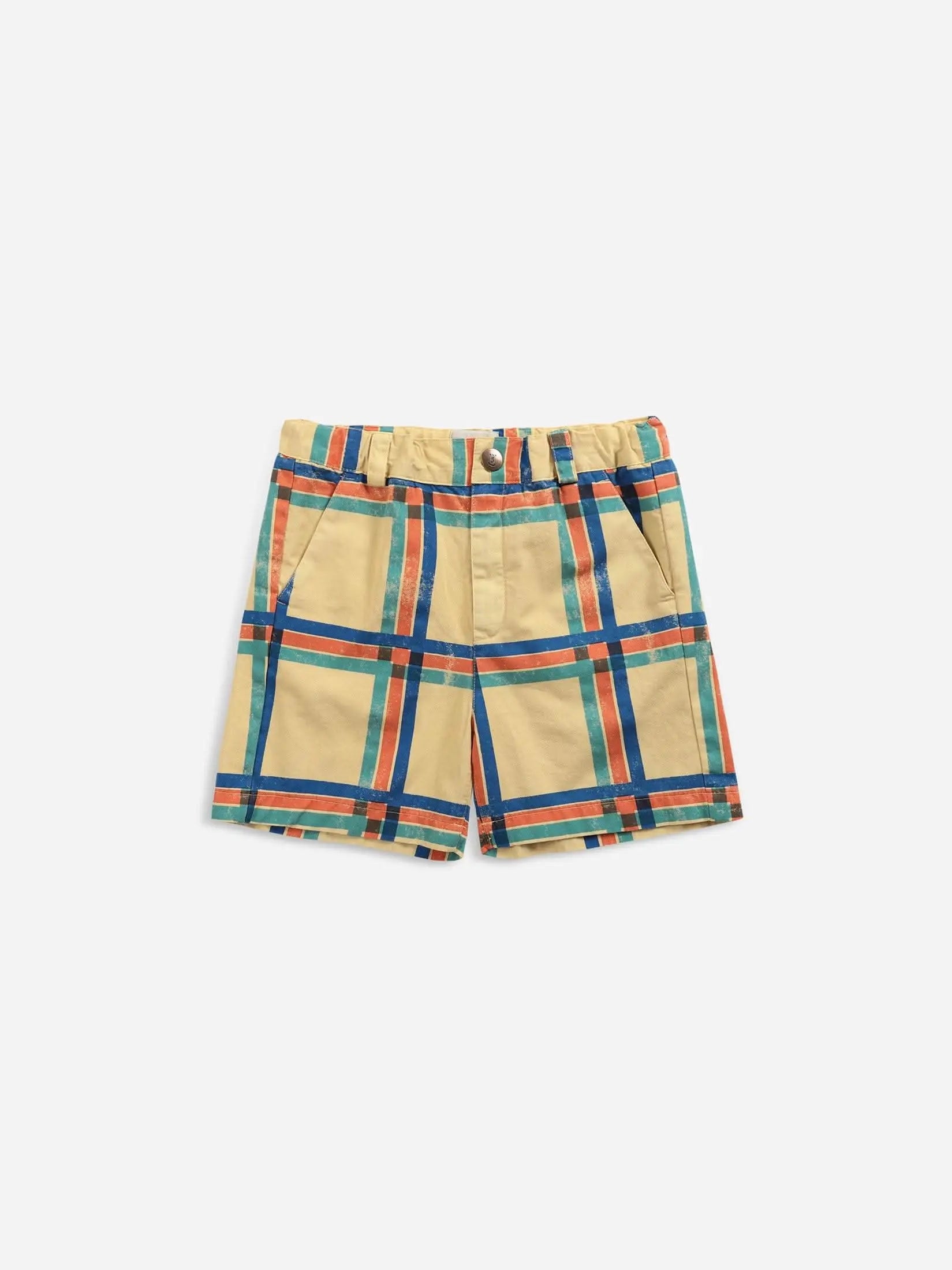 Square Woven Bermuda Shorts - Zirkuss