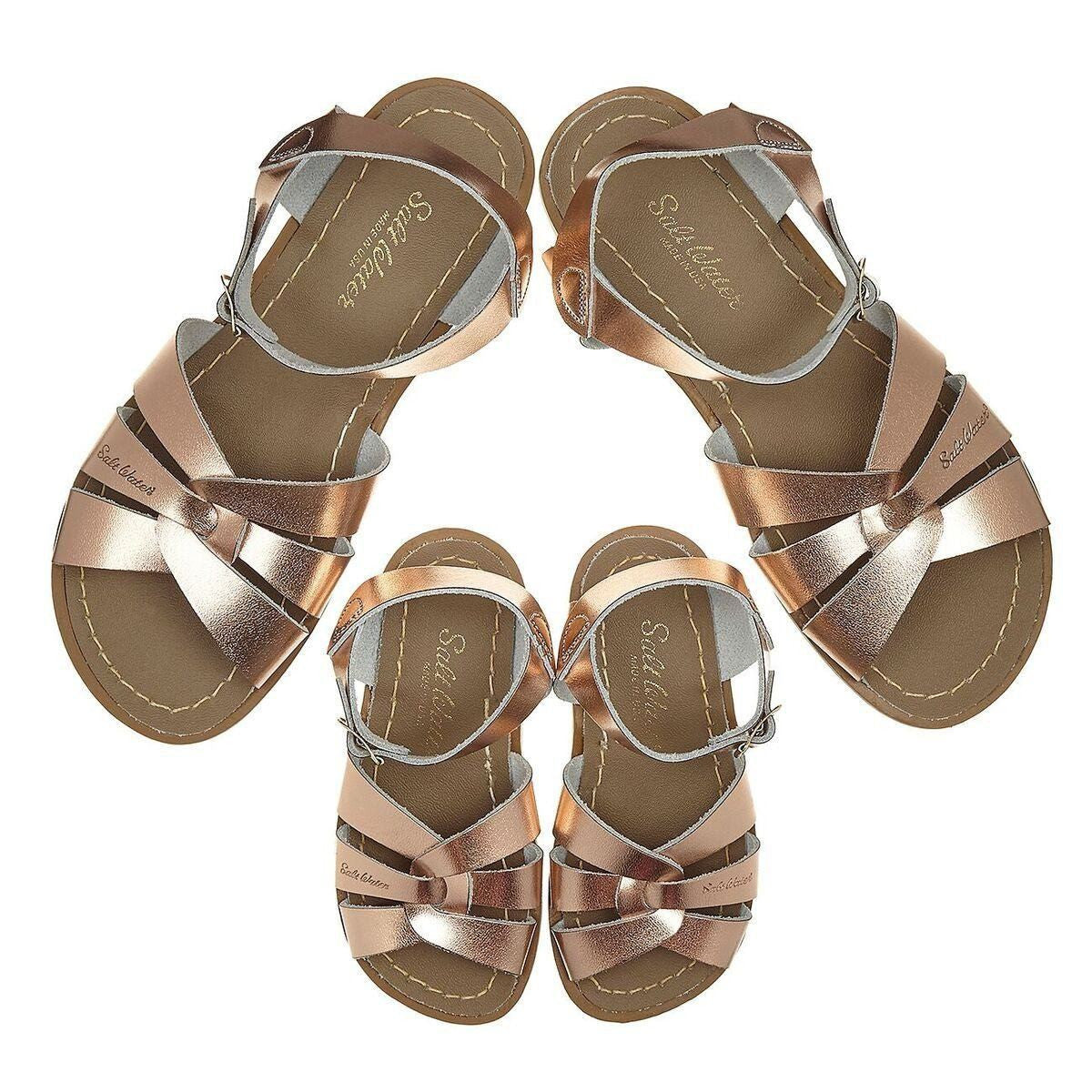 Salt-Water Sandals Original Rose Gold - Zirkuss