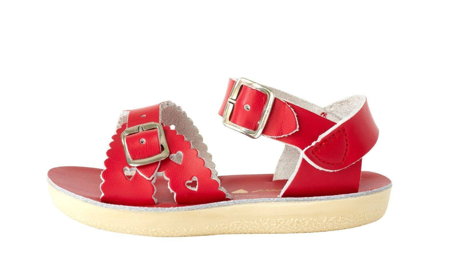 Salt-Water Sandals Sweetheart Swimmer Red - Zirkuss