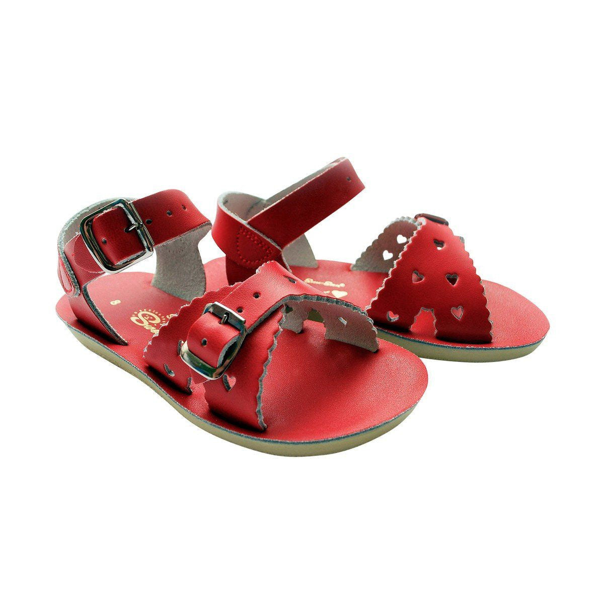 Salt-Water Sandals Sweetheart Swimmer Red - Zirkuss