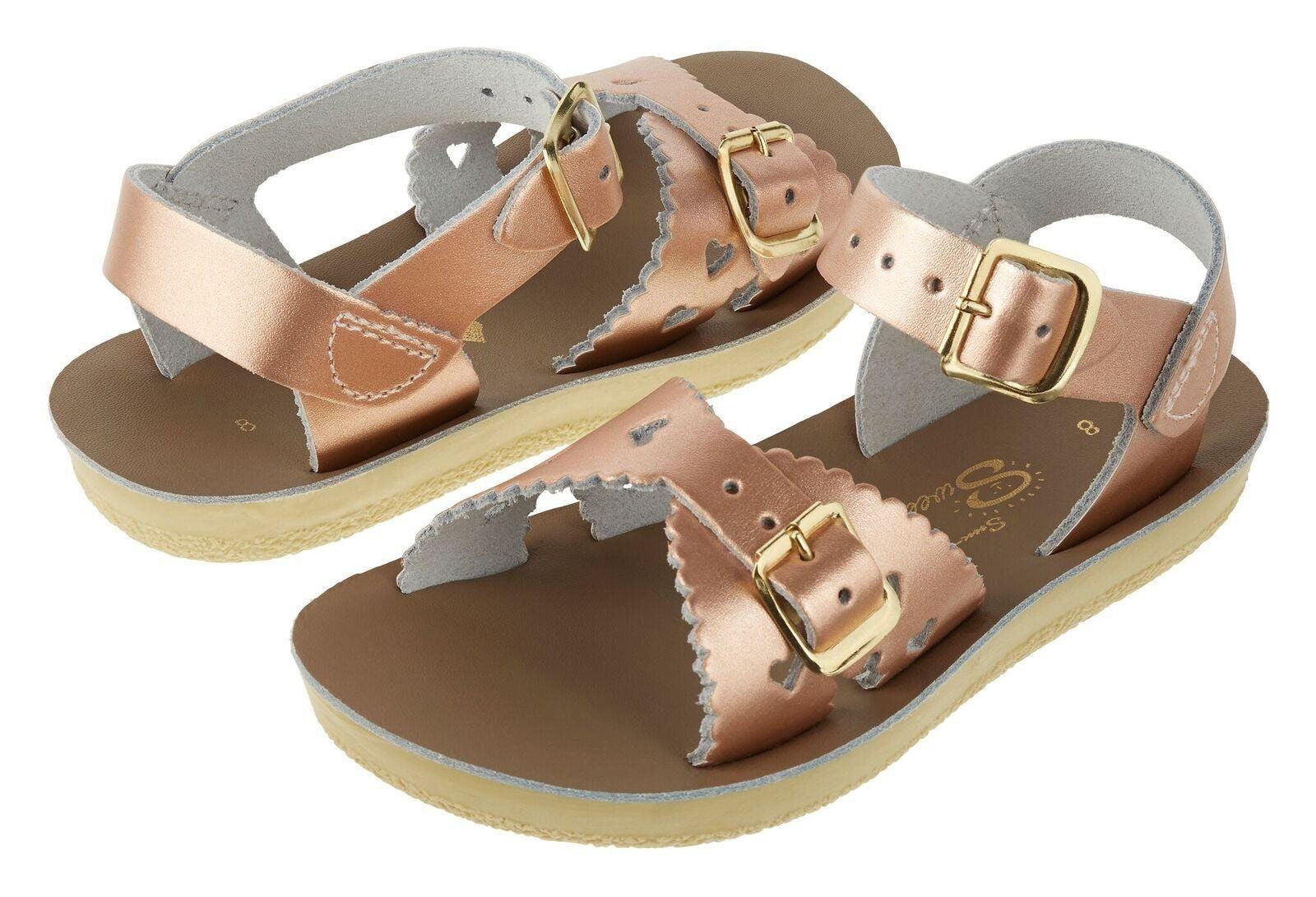 Salt-Water Sandals Sweetheart Swimmer Rose Gold - Zirkuss