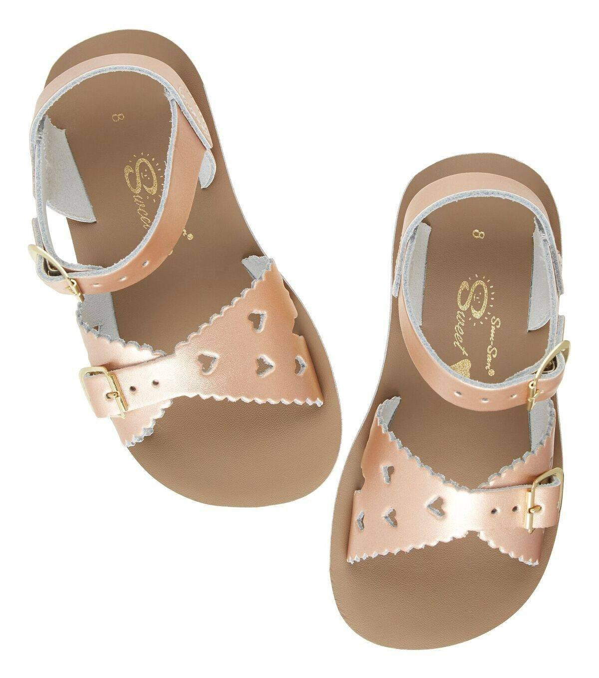 Salt-Water Sandals Sweetheart Swimmer Rose Gold - Zirkuss