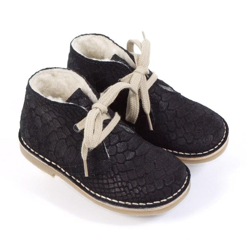 Petit Nord Shoe Desert Black Snake - Zirkuss