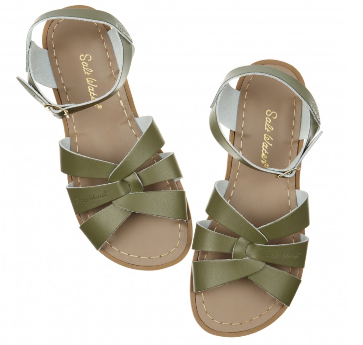 Salt-Water Sandals Original Olive - Zirkuss