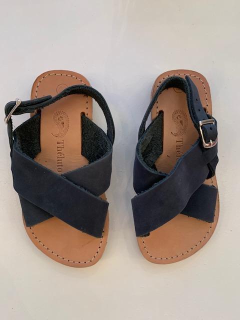 Theluto Sandalen Tom Nubuck Dark Grey - Zirkuss