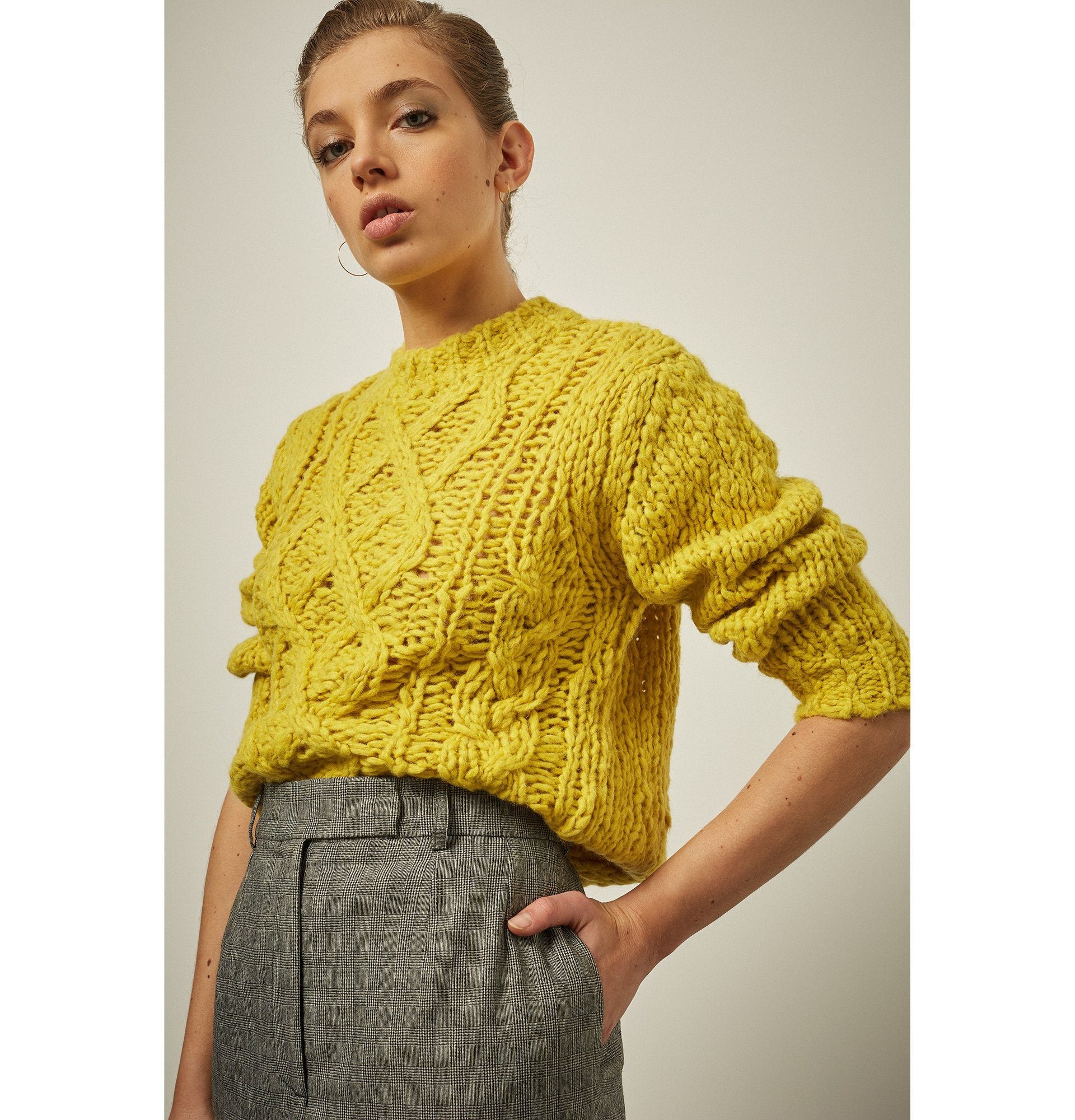 Sweater Ecole Yellow - Zirkuss