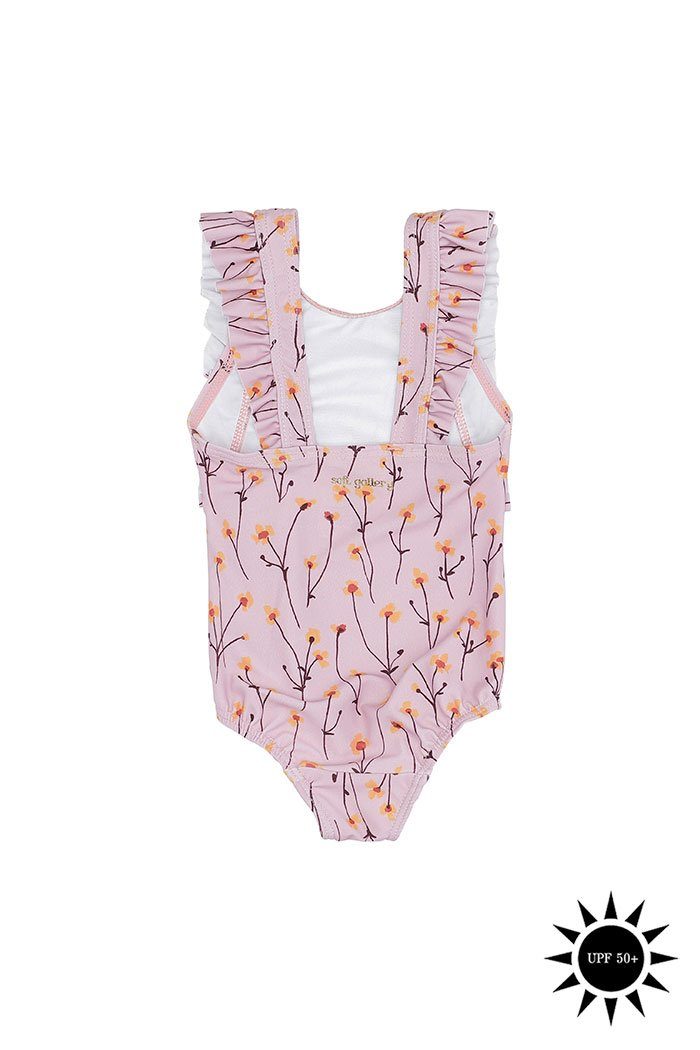 Baby Ana Swimsuit Dawn Pink AOP Buttercup - Zirkuss