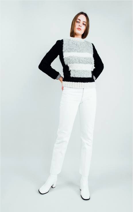 Pullover Woman Coco I Black/Grey - Zirkuss