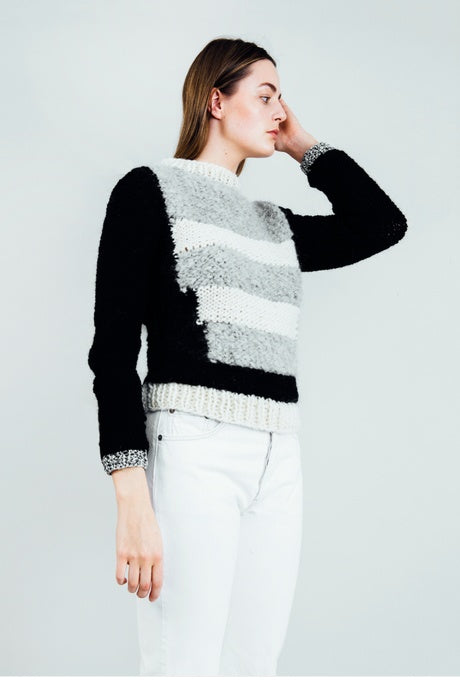 Pullover Woman Coco I Black/Grey - Zirkuss